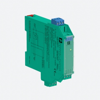 Pepperl+Fuchs KFD2-CD-Ex1.32-** Current/Voltage Driver, 1-channel isolated barrier, Accuracy 0.1 %, 24 V DC supply (Power Rail).