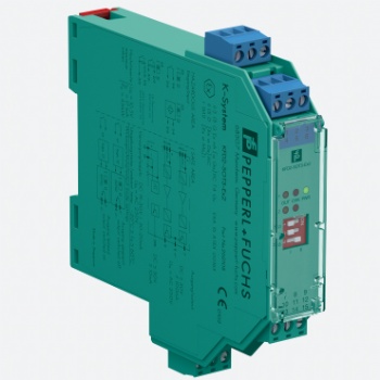 Pepperl+Fuchs KFD2-SOT3-Ex2 Switch Amplifier, 2-channel isolated barrier, 24 V DC supply (Power Rail).