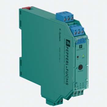 Pepperl+Fuchs KFD2-UT2-Ex1-1 Universal Temperature Converter, 1-channel isolated barrier, 24 V DC supply (Power Rail).