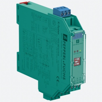 Pepperl+Fuchs KFD2-SR2-Ex1.W.LB Switch Amplifier, 1-channel isolated barrier, 24 V DC supply (Power Rail).